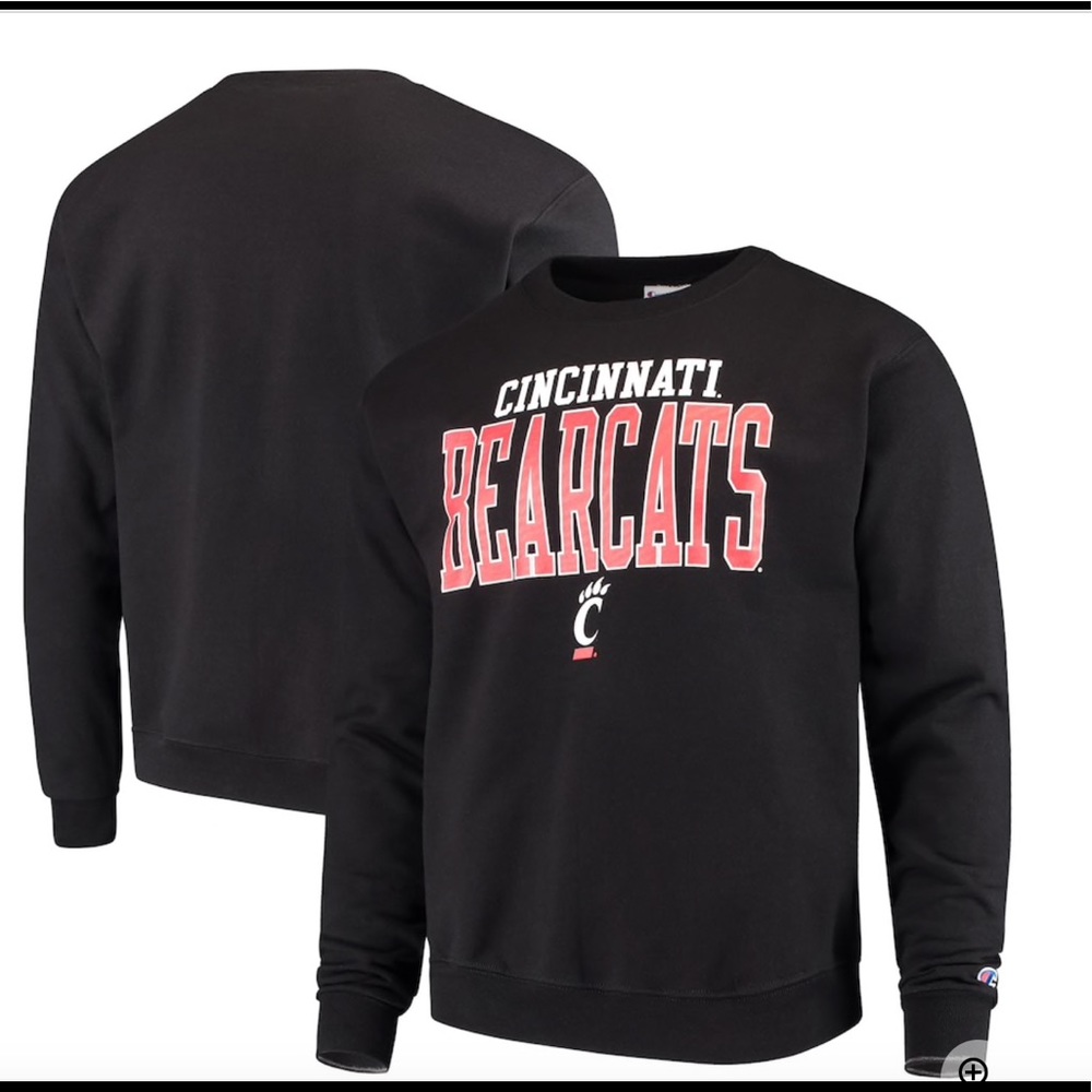 NWOT Champion Cincinnati Bearcats Crewneck (XL)